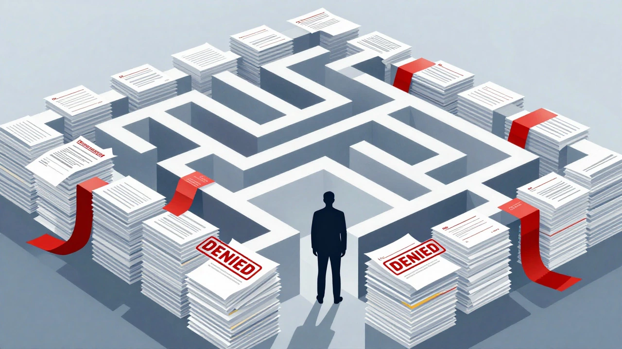 Maze of insurance denial letters